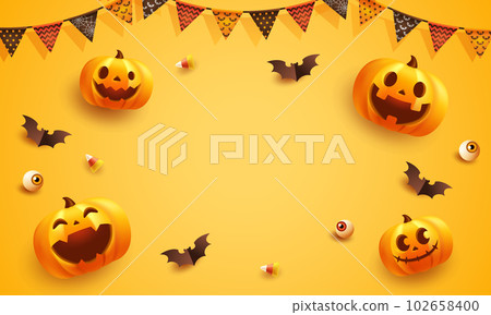 Vector illustration of Halloween frame background (Halloween) Vector illustration of Halloween frame background (Halloween) 102658400