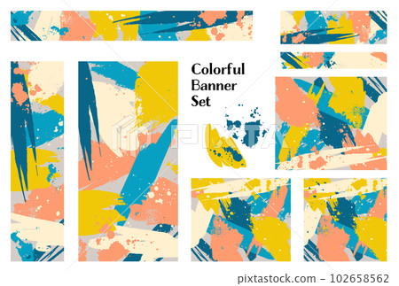 Banner set_abstract Banner set_abstract 102658562