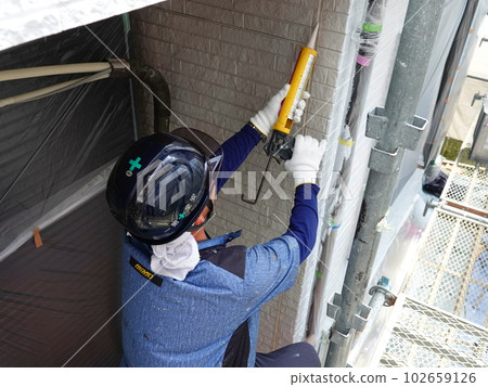 房屋粉刷 02 接縫嵌縫 102659126