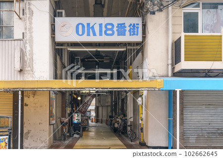 西九條站高架下隧道橫丁OK第18大道(大阪市木之花區西九條) 西九條站高架下隧道橫丁OK第18大道(大阪市木之花區西九條) 102662645