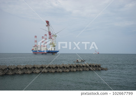 Installation of offshore wind power generation facilities off the coast of Nyuzen Town, Toyama Prefecture Installation of offshore wind power generation facilities off the coast of Nyuzen Town, Toyama Prefecture 102667799