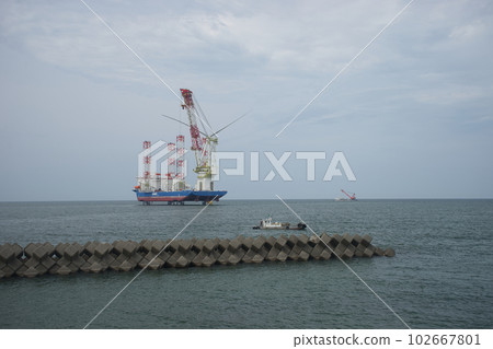 Installation of offshore wind power generation facilities off the coast of Nyuzen Town, Toyama Prefecture Installation of offshore wind power generation facilities off the coast of Nyuzen Town, Toyama Prefecture 102667801