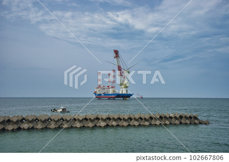 Installation of offshore wind power generation facilities off the coast of Nyuzen Town, Toyama Prefecture Installation of offshore wind power generation facilities off the coast of Nyuzen Town, Toyama Prefecture 102667806