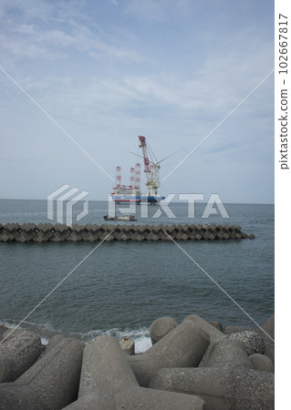 Installation of offshore wind power generation facilities off the coast of Nyuzen Town, Toyama Prefecture Installation of offshore wind power generation facilities off the coast of Nyuzen Town, Toyama Prefecture 102667817