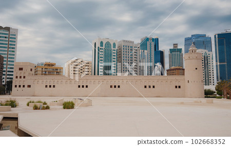 Abu Dhabi city landmarks Abu Dhabi city landmarks 102668352