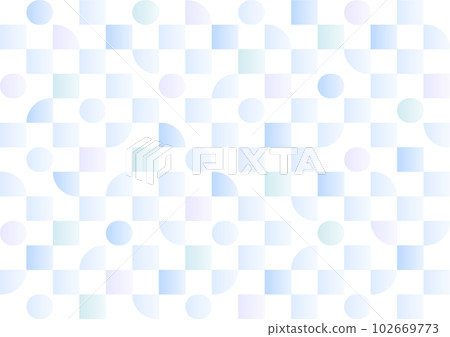 Geometric pattern background illustration: blue gradient color 102669773