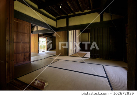 Inside the Former Yoshikawa Residence Yamato Folk Park (Yamatokoriyama City, Nara Prefecture) 102672959