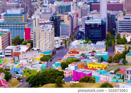 It is a beautiful landscape of Cape Town, a famous tourist attraction in South Africa. It is a beautiful landscape of Cape Town, a famous tourist attraction in South Africa. 102673061