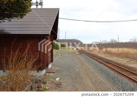 The remains of Itoizawa Station after the Nemuro Main Line abolished station The remains of Itoizawa Station after the Nemuro Main Line abolished station 102675204