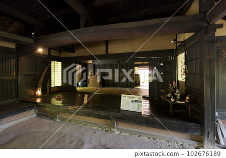 Inside the Former Iwamoto Residence Yamato Folk Park (Yamatokoriyama City, Nara Prefecture) Inside the Former Iwamoto Residence Yamato Folk Park (Yamatokoriyama City, Nara Prefecture) 102676189