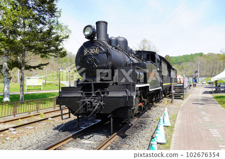 蒸汽機車 S-304 / 三笠鐵道村 102676354