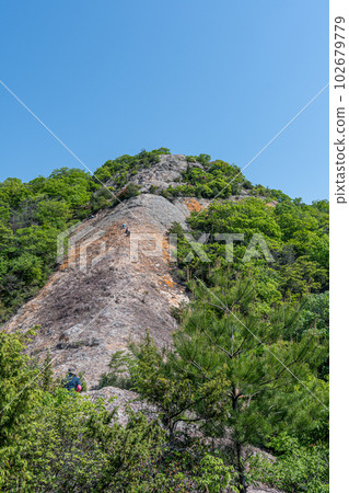 Scenery seen from Mt. Ono Alps, Hyogo Prefecture 102679779