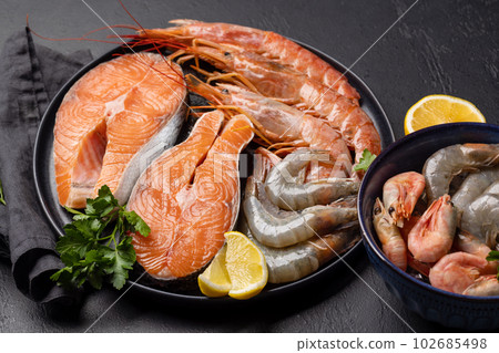 Fresh seafood Fresh seafood 102685498