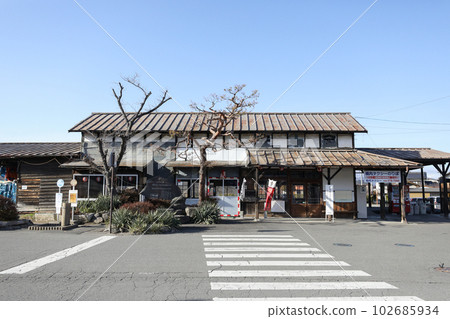 Nagano Prefecture Nagano City Winter Old Matsushiro Station Nagano Prefecture Nagano City Winter Old Matsushiro Station 102685934