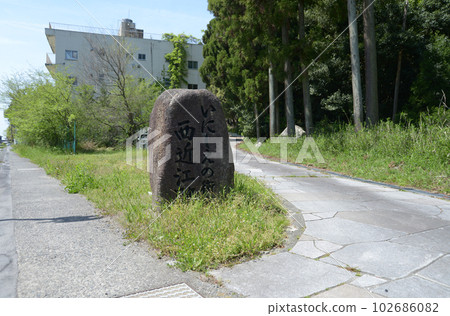 滋賀縣高島市舊西近江道路宇川 滋賀縣高島市舊西近江道路宇川 102686082