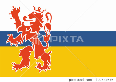 Flag of Limburg province (Kingdom of the Netherlands, Holland) Flag of Limburg province (Kingdom of the Netherlands, Holland) 102687656