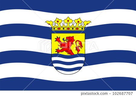 Flag of Zeeland province (Kingdom of the Netherlands, Holland) Zealand Flag of Zeeland province (Kingdom of the Netherlands, Holland) Zealand 102687707