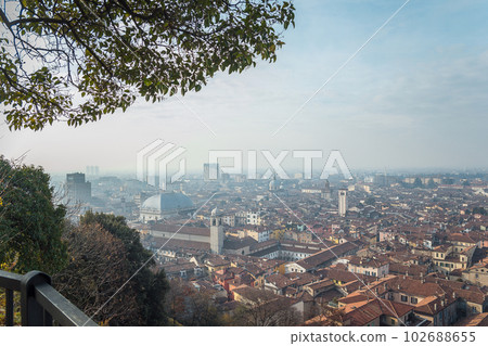 view of Brescia, Lombardy, Italy 102688655