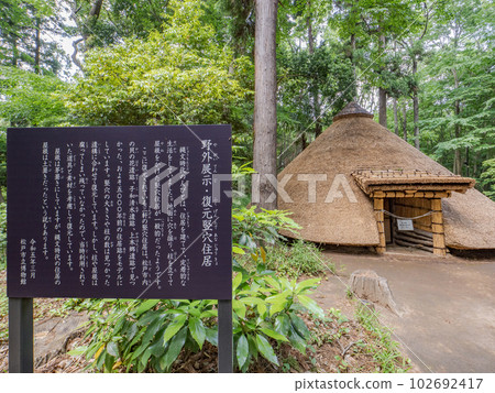 千葉縣松戶市:在 21 世紀森林和廣場“繩文之森”中修復的坑式住宅 千葉縣松戶市:在 21 世紀森林和廣場“繩文之森”中修復的坑式住宅 102692417