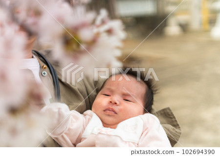 2個月大的寶寶 2個月大的寶寶 102694390