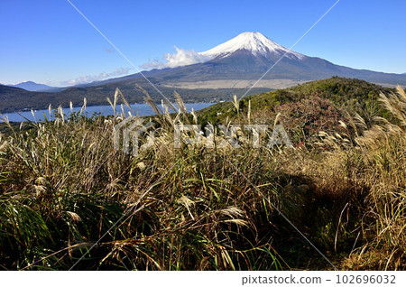 從多子地塊的平尾山山頂看到的富士山 從多子地塊的平尾山山頂看到的富士山 102696032