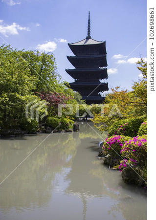 Toji 5-storied pagoda Toji 5-storied pagoda 102698661