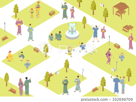 享受夏日祭的人 102698709