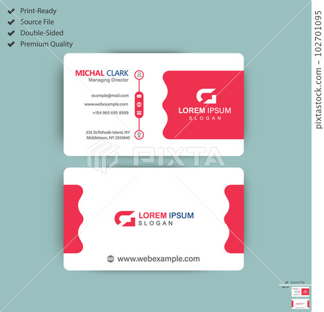 Business card vector art eps 102701095