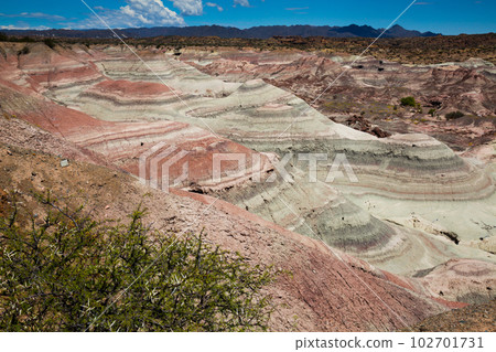 Geological formations in Ischigualasto 102701731