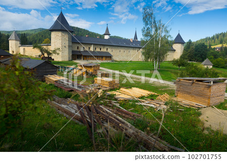 Image of Sucevita Monastery Image of Sucevita Monastery 102701755