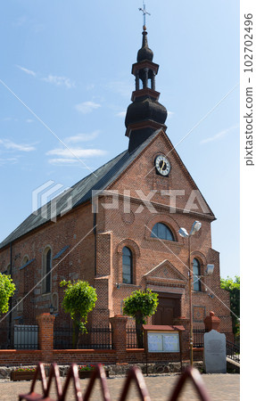 Old landmark Sw. Marcina Church is located in Poland 102702496