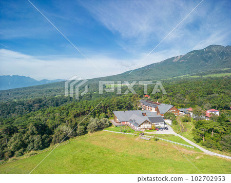 “山梨縣”無人機航拍清泉宿舍 北斗市 102702953