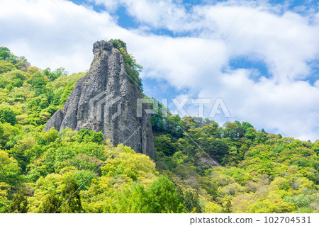 "Iwate Prefecture" Scenery of Basenkyo, Ninohe City 102704531