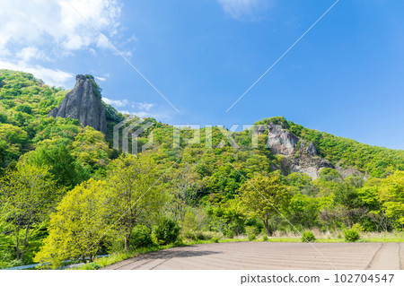 "Iwate Prefecture" Scenery of Basenkyo, Ninohe City "Iwate Prefecture" Scenery of Basenkyo, Ninohe City 102704547