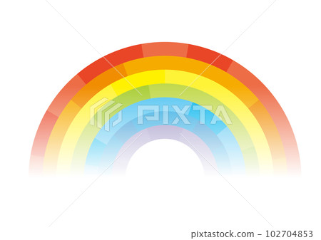 七彩彩虹插畫 102704853