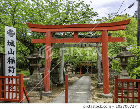Matsue Shiroyama Inari Shrine Torii Gate Matsue City, Shimane Prefecture Matsue Shiroyama Inari Shrine Torii Gate Matsue City, Shimane Prefecture 102706727