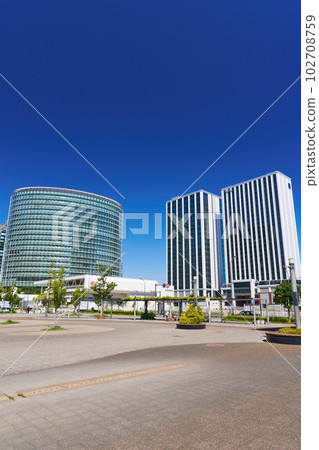 Yokohama, Minatomirai, the business district around Shin-Takashima Station Yokohama, Minatomirai, the business district around Shin-Takashima Station 102708759
