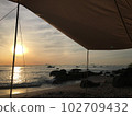Sunrise over Tokyo Bay① 102709432