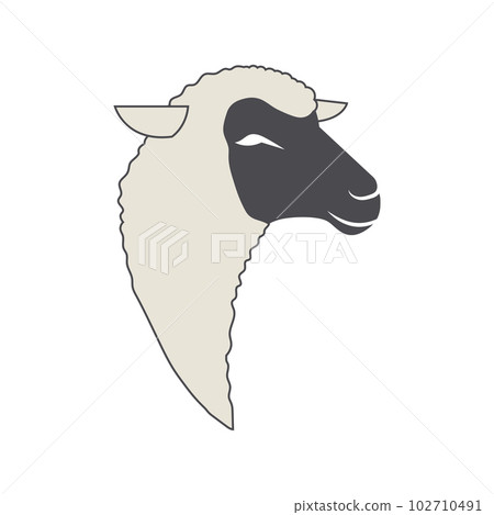 Sheep logo icon 102710491