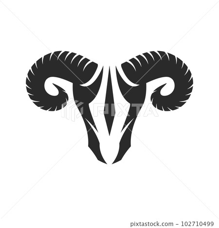 Goat Horn illustration 102710499