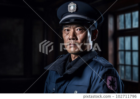 男警官的形象:人工智能生成的圖像 男警官的形象:人工智能生成的圖像 102711796