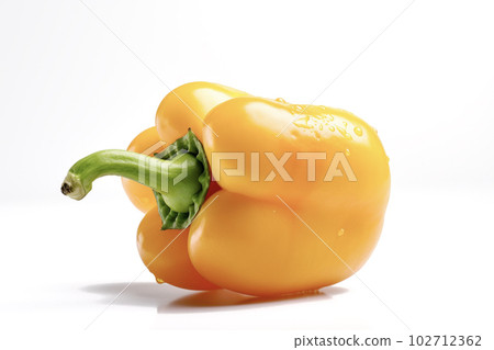 橙色辣椒粉 白色背景 AI 生成圖像 Generative AI 102712362