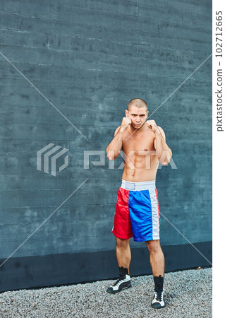 Boxer shorts trains outside 102712665