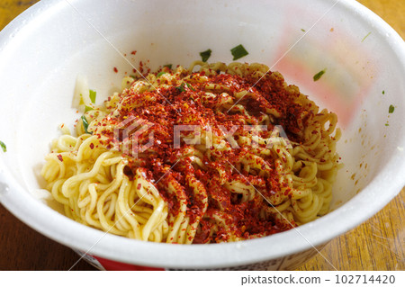 very delicious cup noodles in japan 102714420