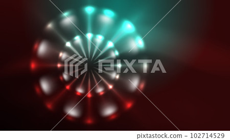 Neon glowing circles, magic energy space light concept, abstract background wallpaper design 102714529