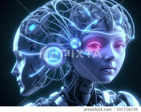 人工智能 (AI) 的圖像“AI 生成的圖像” 人工智能 (AI) 的圖像“AI 生成的圖像” 102716236