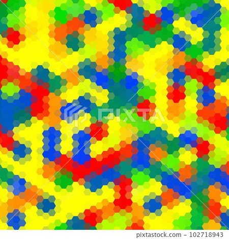 color geometric design. hexagonal background. vector illustration. eps 10 102718943