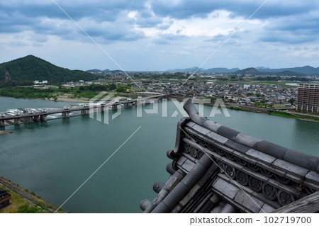 從犬山城眺望犬山市 從犬山城眺望犬山市 102719700