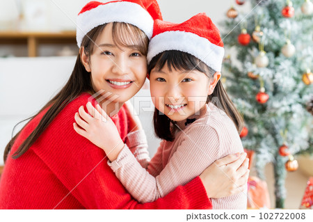 聖誕節父母和孩子 102722008