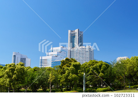 橫濱灣區臨港公園及周邊風景 橫濱灣區臨港公園及周邊風景 102723311